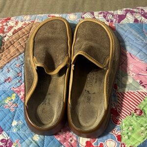 Tatami Brown Slip-On Shoes